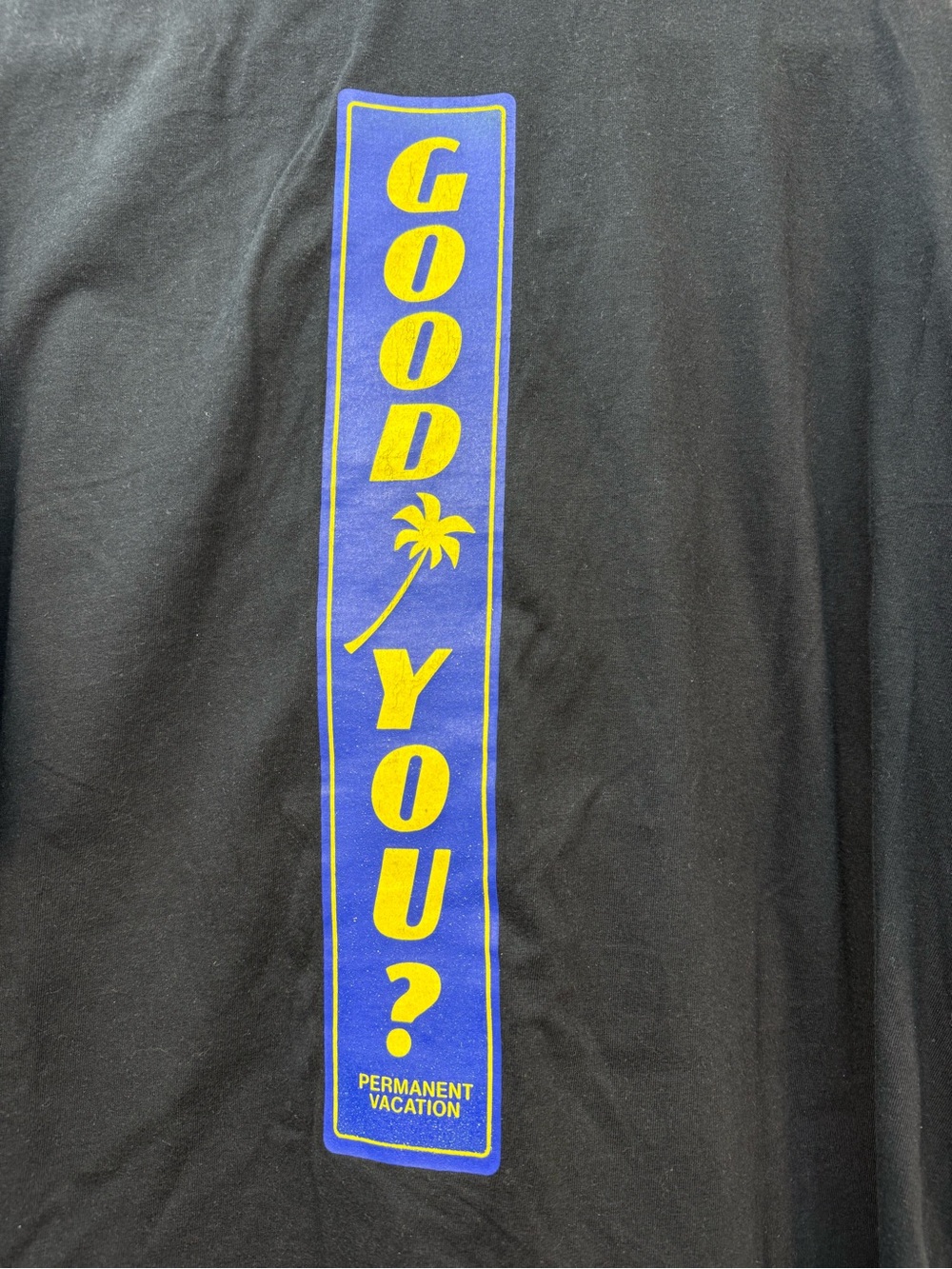 Permanent Vacation You Good? Racing T-shirt - Picture 2 of 7
